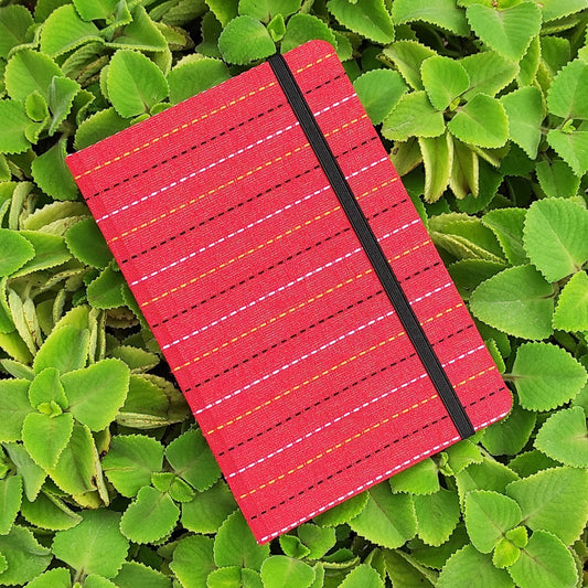 Red - Tanka - Handmade Journal