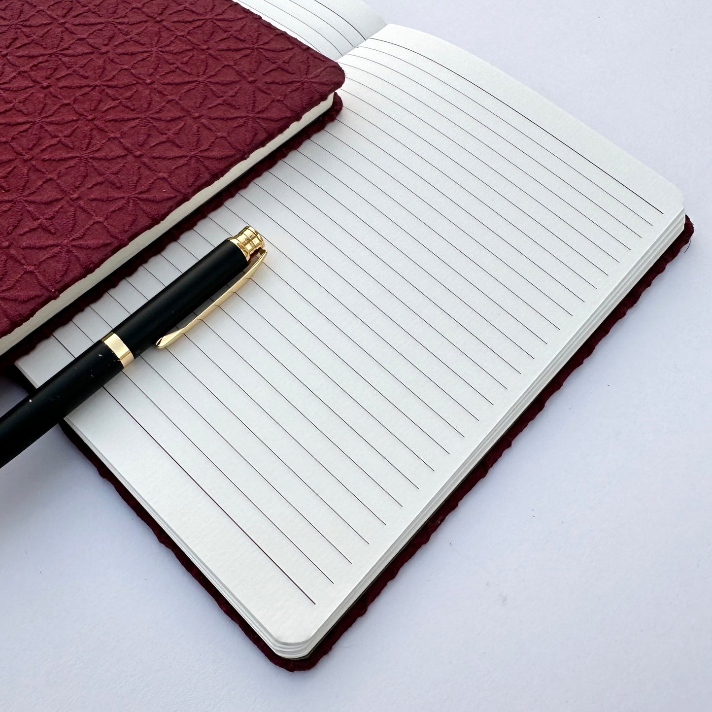 Maroon - Jaali - Handmade Journal