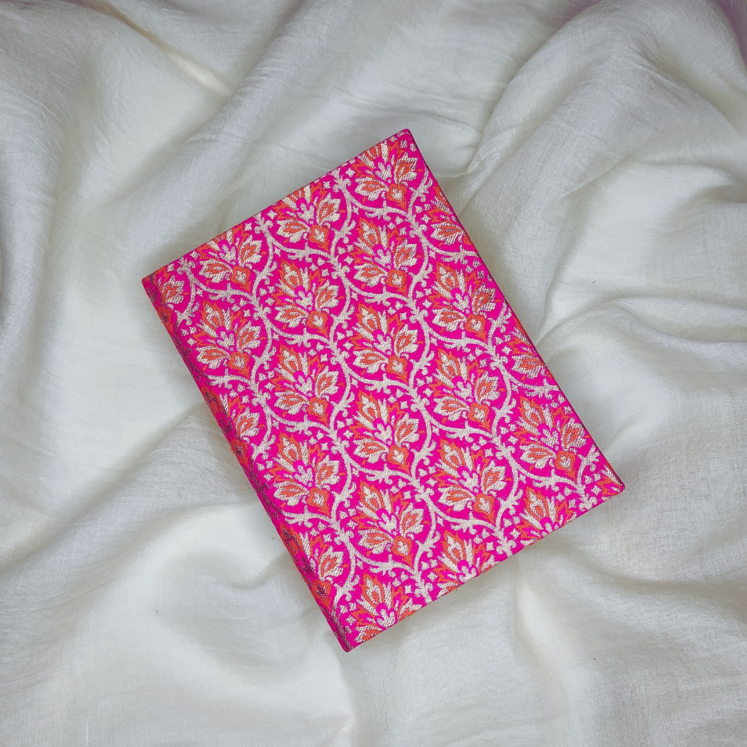 Handmade Journal - Magenta - Silk Route Collection