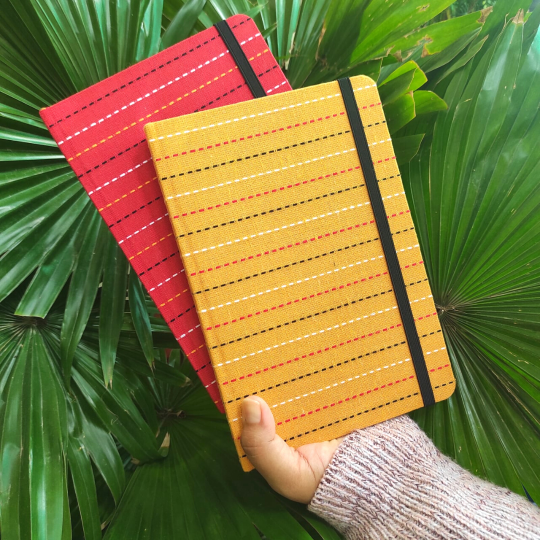 Yellow - Tanka - Handmade Journal