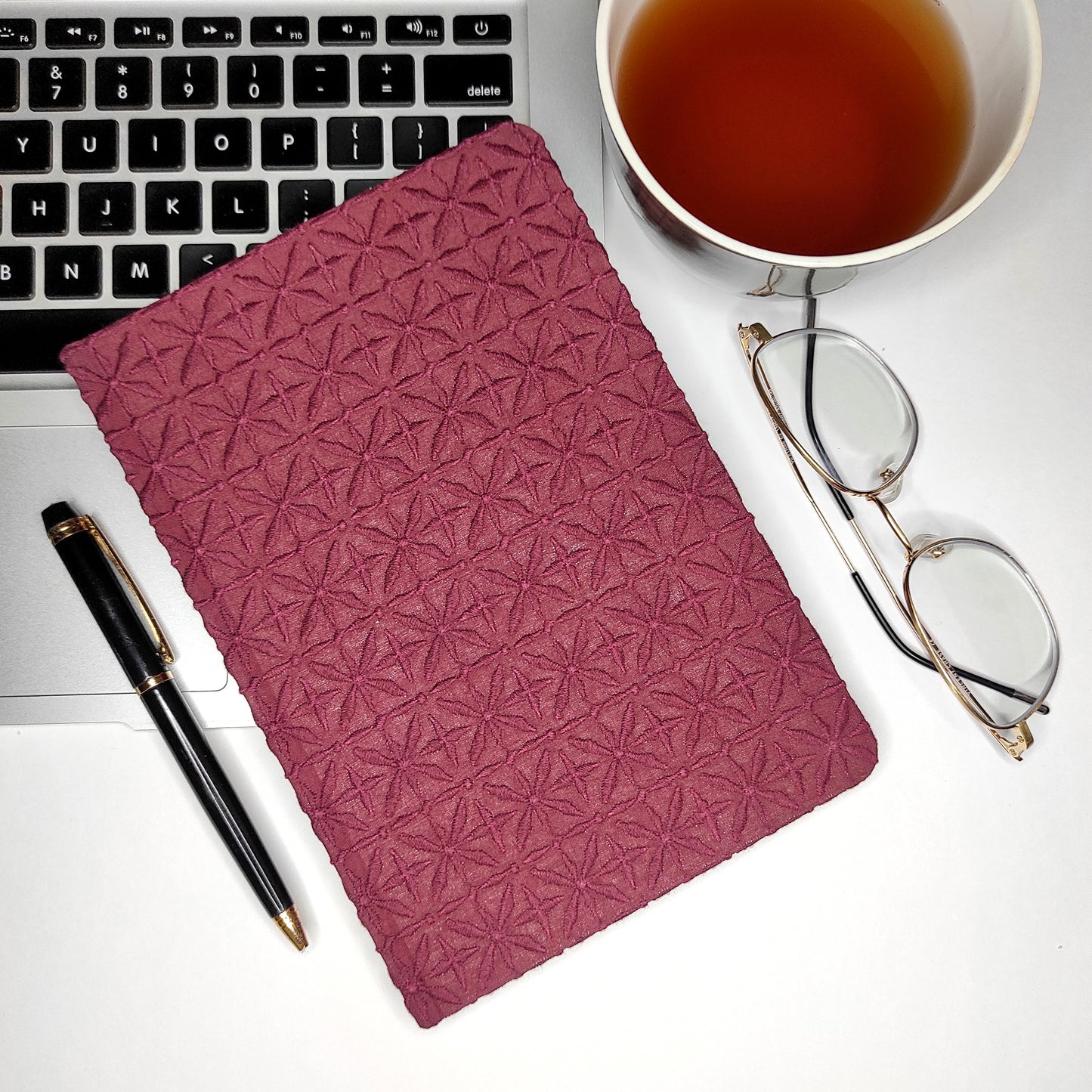 Maroon - Jaali - Handmade Journal